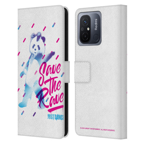 Just Dance Artwork Compositions Save The Rave Leather Book Wallet Case Cover For Xiaomi Redmi 12C