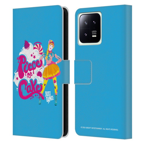Just Dance Artwork Compositions Piece Of Cake Leather Book Wallet Case Cover For Xiaomi 13 5G