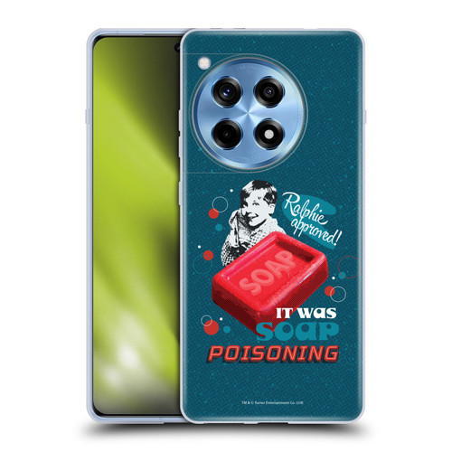 A Christmas Story Composed Art Alfie Soap Soft Gel Case for OnePlus 12R