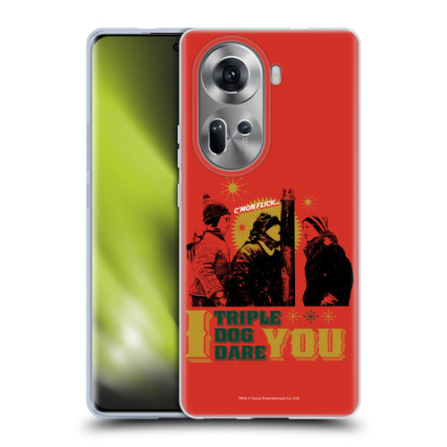 A Christmas Story Composed Art Triple Dog Dare Soft Gel Case for OPPO Reno11