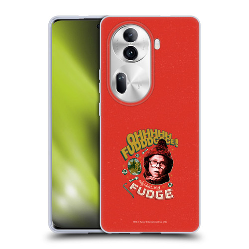 A Christmas Story Composed Art Oh Fudge Soft Gel Case for OPPO Reno11 Pro
