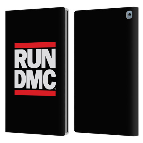 Run-D.M.C. Key Art Logo Leather Book Wallet Case Cover For Amazon Fire HD 10 / Plus 2021