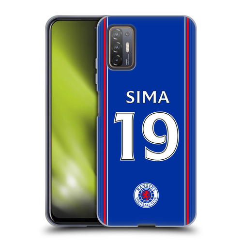 Rangers FC 2023/24 Players Home Kit Mohamed Diomande Soft Gel Case for HTC Desire 21 Pro 5G