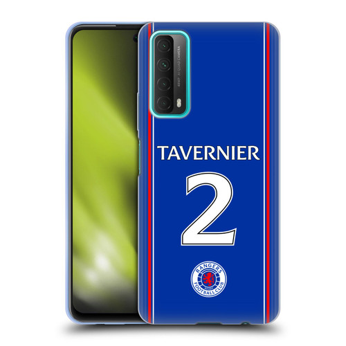 Rangers FC 2023/24 Players Home Kit James Tavernier Soft Gel Case for Huawei P Smart (2021)