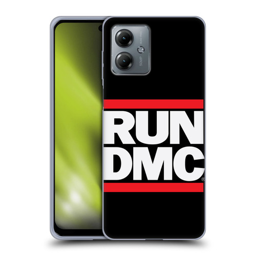 Run-D.M.C. Key Art Logo Soft Gel Case for Motorola Moto G14