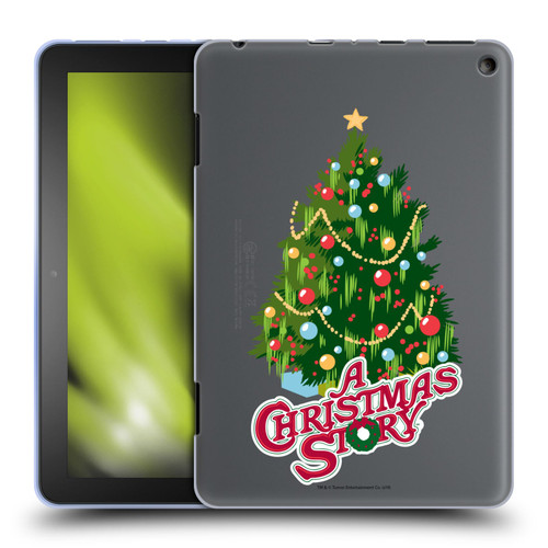 A Christmas Story Graphics Holiday Tree Soft Gel Case for Amazon Fire HD 8/Fire HD 8 Plus 2020