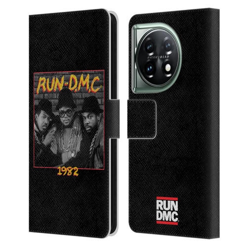 Run-D.M.C. Key Art Photo 1982 Leather Book Wallet Case Cover For OnePlus 11 5G