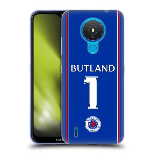 Rangers FC 2023/24 Players Home Kit Jack Butland Soft Gel Case for Nokia 1.4