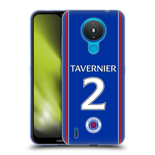 Rangers FC 2023/24 Players Home Kit James Tavernier Soft Gel Case for Nokia 1.4