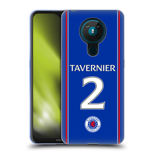 Rangers FC 2023/24 Players Home Kit James Tavernier Soft Gel Case for Nokia 5.3