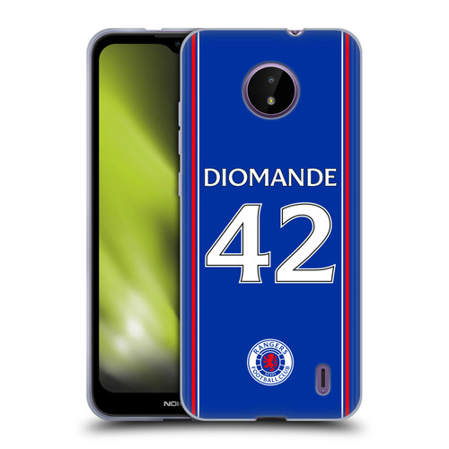 Rangers FC 2023/24 Players Home Kit Abdallah Sima Soft Gel Case for Nokia C10 / C20
