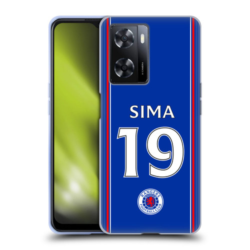 Rangers FC 2023/24 Players Home Kit Mohamed Diomande Soft Gel Case for OPPO A57s
