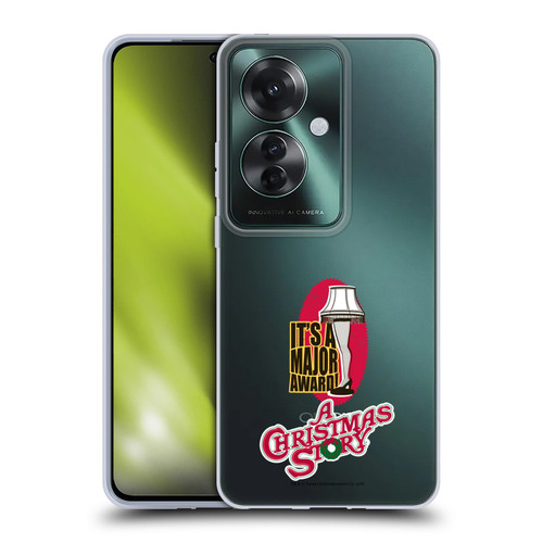 A Christmas Story Graphics Leg Lamp Major Award Soft Gel Case for OPPO Reno11 F 5G / F25 Pro 5G