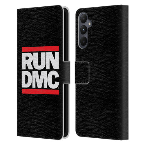 Run-D.M.C. Key Art Logo Leather Book Wallet Case Cover For Samsung Galaxy A05s