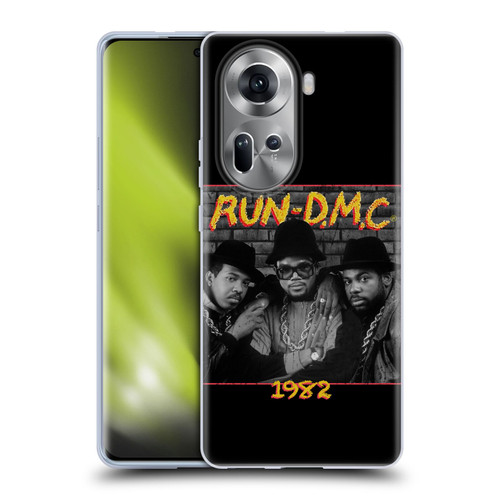 Run-D.M.C. Key Art Photo 1982 Soft Gel Case for OPPO Reno11