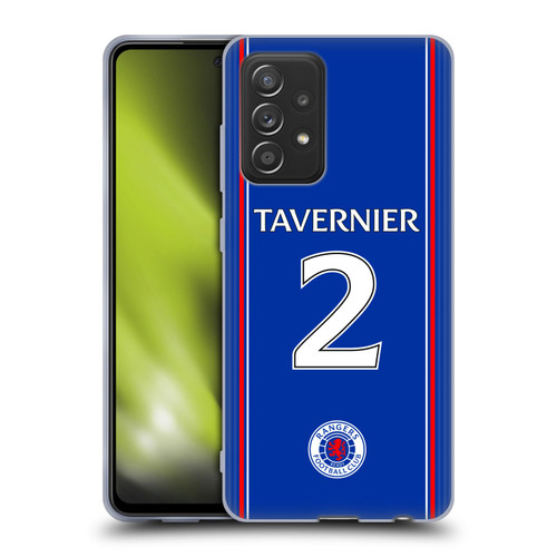 Rangers FC 2023/24 Players Home Kit James Tavernier Soft Gel Case for Samsung Galaxy A52 / A52s / 5G (2021)