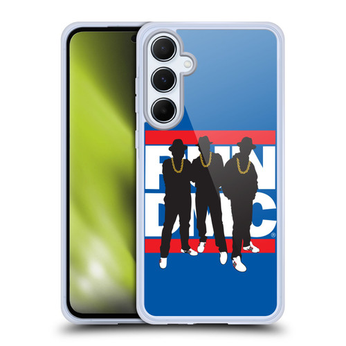 Run-D.M.C. Key Art Silhouette Soft Gel Case for Samsung Galaxy A55 5G