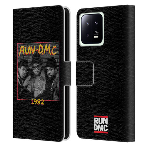 Run-D.M.C. Key Art Photo 1982 Leather Book Wallet Case Cover For Xiaomi 13 5G