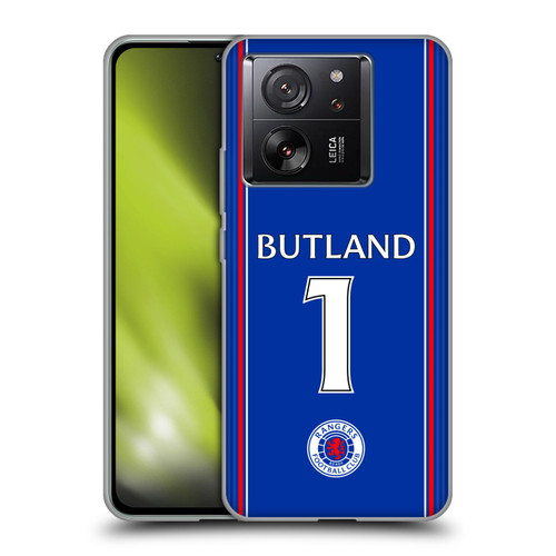 Rangers FC 2023/24 Players Home Kit Jack Butland Soft Gel Case for Xiaomi 13T 5G / 13T Pro 5G