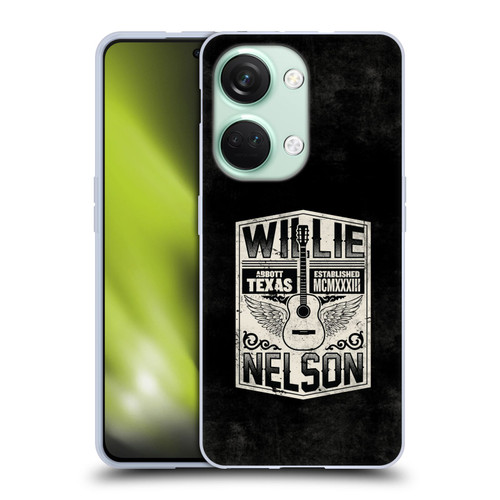 Willie Nelson Grunge Flying Guitar Soft Gel Case for OnePlus Nord 3 5G