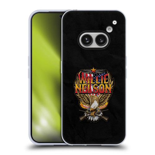 Willie Nelson Grunge Eagle Soft Gel Case for Nothing Phone (2a)