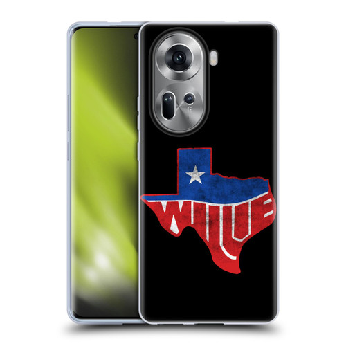 Willie Nelson Grunge Texas Soft Gel Case for OPPO Reno11
