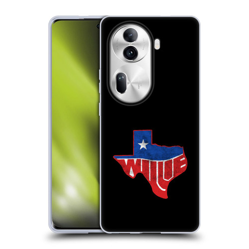 Willie Nelson Grunge Texas Soft Gel Case for OPPO Reno11 Pro