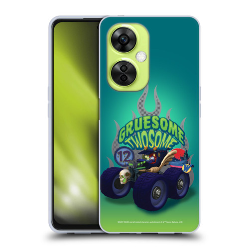 Wacky Races 2016 Graphics Gruesome Twosome Soft Gel Case for OnePlus Nord CE 3 Lite 5G
