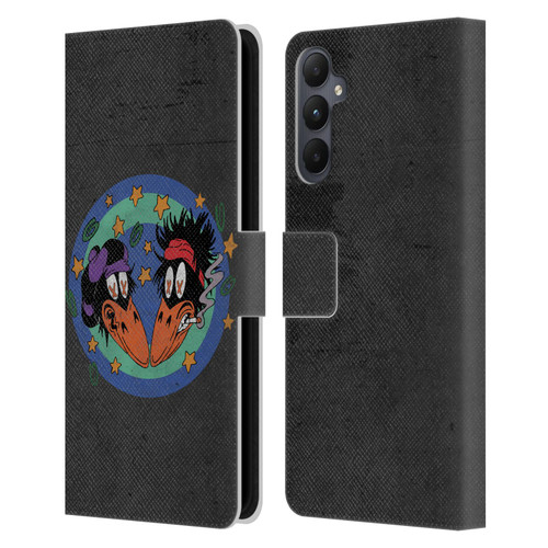 The Black Crowes Graphics Distressed Leather Book Wallet Case Cover For Samsung Galaxy A05s