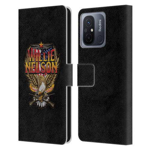 Willie Nelson Grunge Eagle Leather Book Wallet Case Cover For Xiaomi Redmi 12C