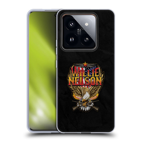 Willie Nelson Grunge Eagle Soft Gel Case for Xiaomi 14 Pro