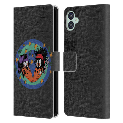The Black Crowes Graphics Distressed Leather Book Wallet Case Cover For Samsung Galaxy M04 5G / A04e
