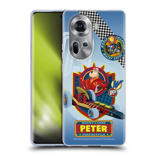 Wacky Races 2016 Graphics Peter Perfect Soft Gel Case for OPPO Reno11