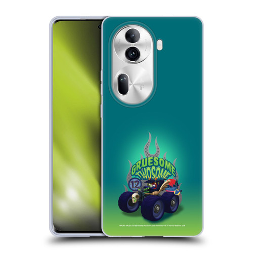Wacky Races 2016 Graphics Gruesome Twosome Soft Gel Case for OPPO Reno11 Pro