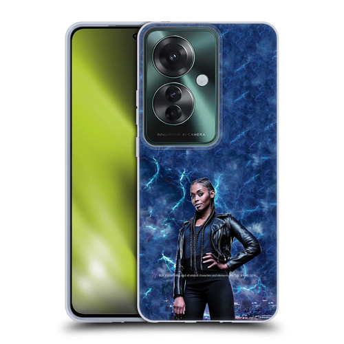 Black Lightning Characters Anissa Pierce Soft Gel Case for OPPO Reno11 F 5G / F25 Pro 5G