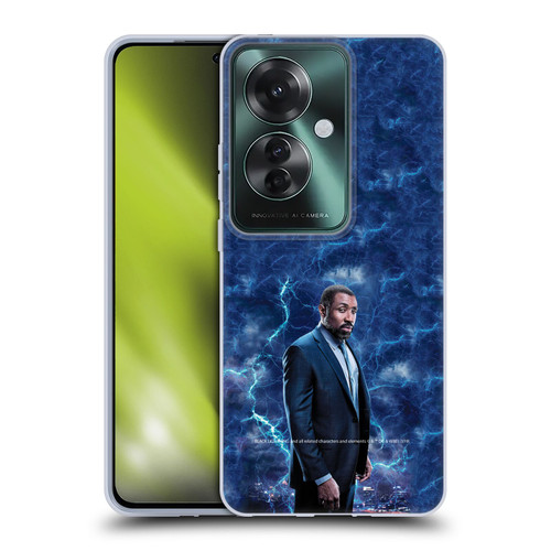 Black Lightning Characters Jefferson Pierce Soft Gel Case for OPPO Reno11 F 5G / F25 Pro 5G