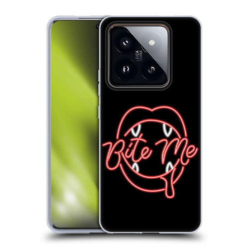 Bebe Rexha Key Art Neon Bite Me Soft Gel Case for Xiaomi 14 Pro