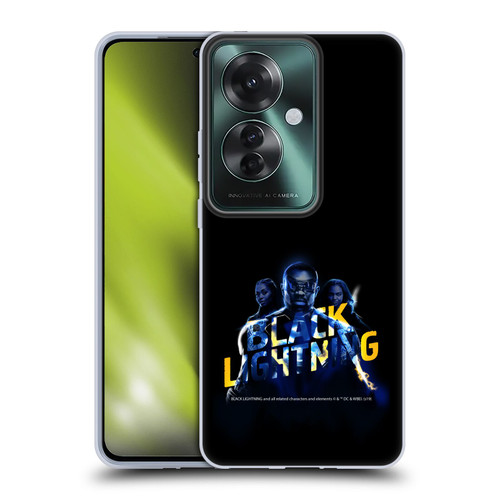 Black Lightning Key Art Group Soft Gel Case for OPPO Reno11 F 5G / F25 Pro 5G