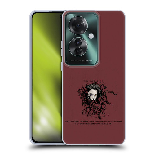 The Curse Of La Llorona Graphics Weeping Lady Soft Gel Case for OPPO Reno11 F 5G / F25 Pro 5G