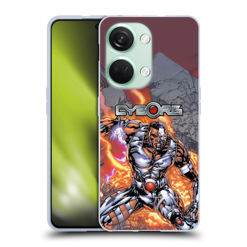 Cyborg DC Comics Fast Fashion Cover Soft Gel Case for OnePlus Nord 3 5G