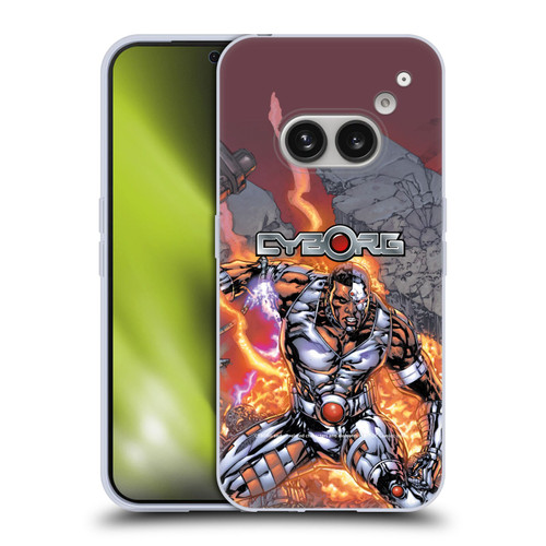 Cyborg DC Comics Fast Fashion Cover Soft Gel Case for Nothing Phone (2a)