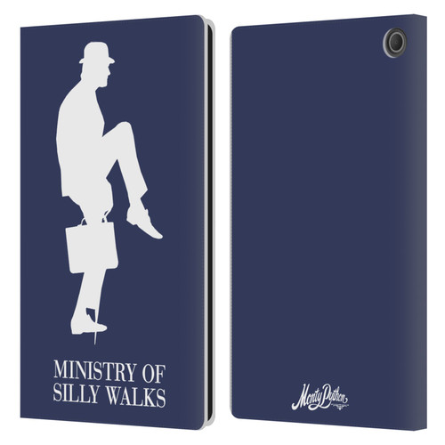 Monty Python Key Art Ministry Of Silly Walks Leather Book Wallet Case Cover For Amazon Fire Max 11 2023