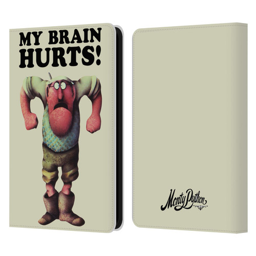 Monty Python Key Art My Brain Hurts Leather Book Wallet Case Cover For Amazon Kindle 11th Gen 6in 2022