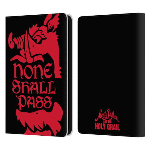 Monty Python Key Art None Shall Pass Leather Book Wallet Case Cover For Amazon Kindle Paperwhite 5 (2021)