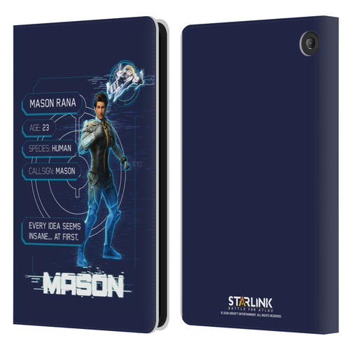 Starlink Battle for Atlas Character Art Mason Leather Book Wallet Case Cover For Amazon Fire 7 2022