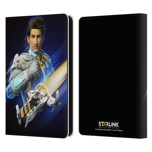 Starlink Battle for Atlas Character Art Mason Arana Leather Book Wallet Case Cover For Amazon Kindle 11th Gen 6in 2022