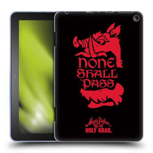 Monty Python Key Art None Shall Pass Soft Gel Case for Amazon Fire HD 8/Fire HD 8 Plus 2020