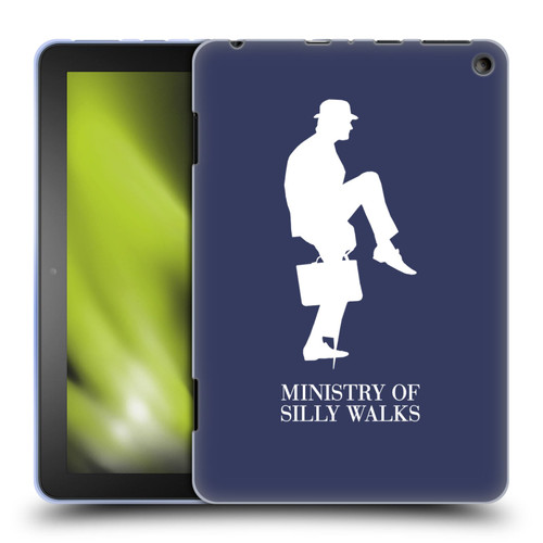 Monty Python Key Art Ministry Of Silly Walks Soft Gel Case for Amazon Fire HD 8/Fire HD 8 Plus 2020
