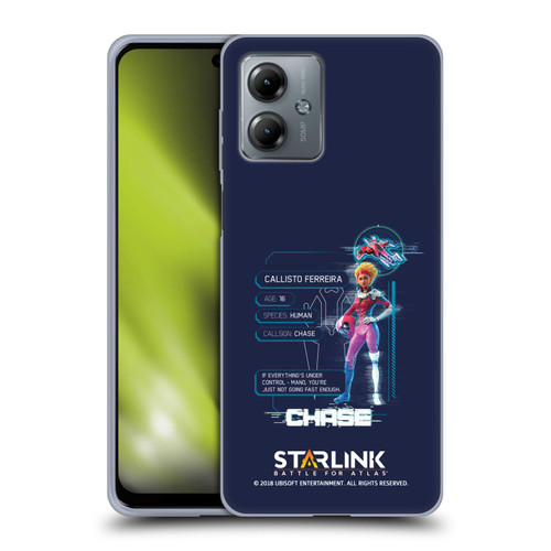 Starlink Battle for Atlas Character Art Chase Soft Gel Case for Motorola Moto G14