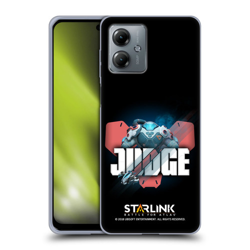 Starlink Battle for Atlas Character Art Judge Soft Gel Case for Motorola Moto G14